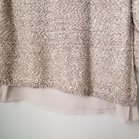 EUC Zara knit asymmetric top - Picture 4 of 8